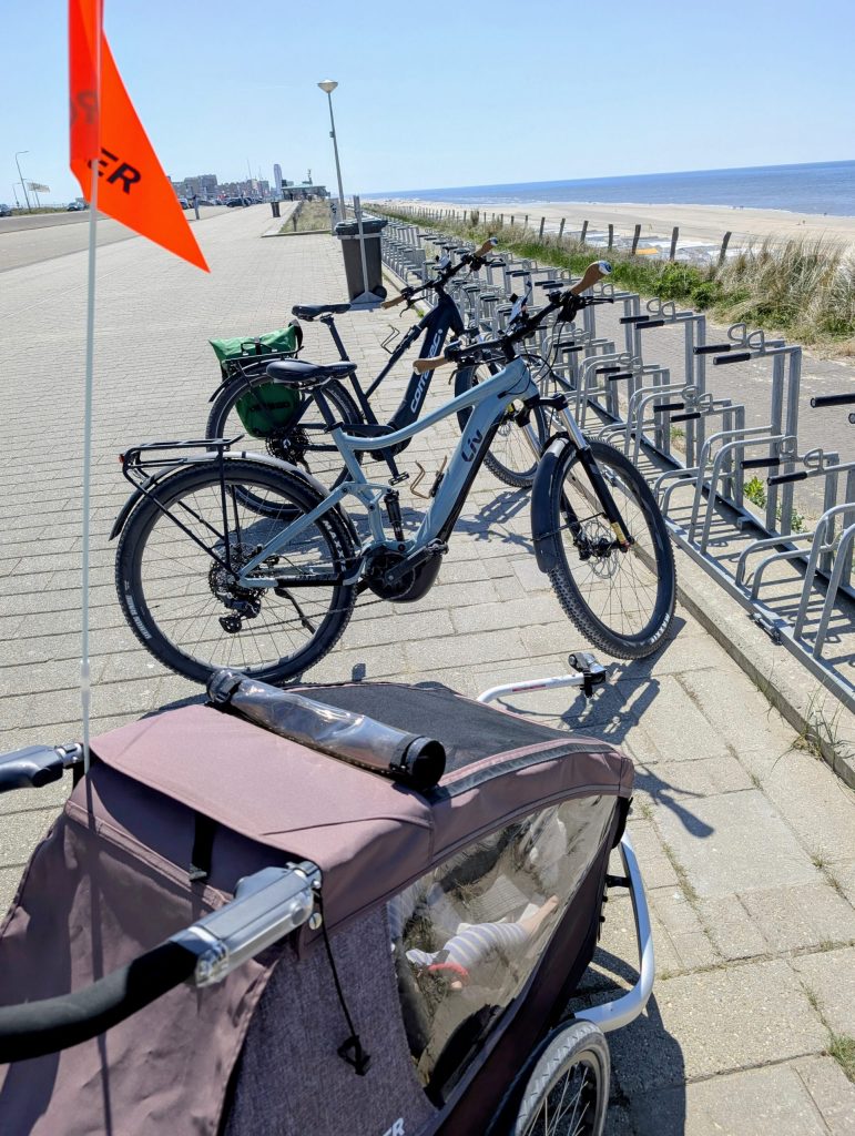 E-Bikes + Fahrradanhänger, Urlaub in Holland
